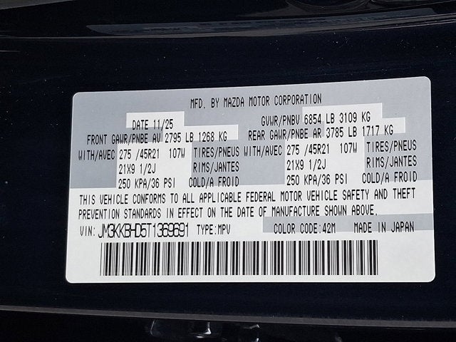 2026 Mazda Mazda CX-90 3.3 Turbo Preferred AWD