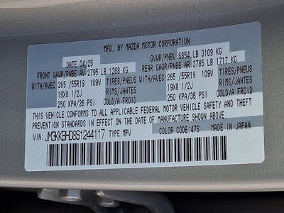 2025 Mazda Mazda CX-90 Preferred Package