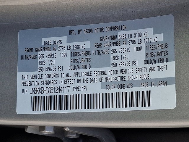 2025 Mazda Mazda CX-90 Preferred Package