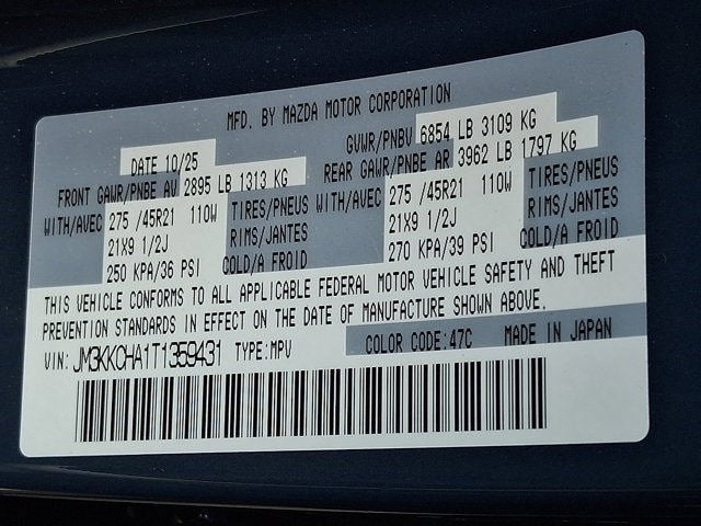 2026 Mazda Mazda CX-90 Plug-In Hybrid Premium Sport AWD