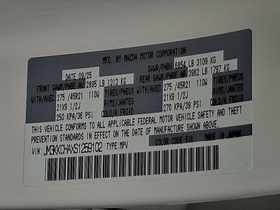 2025 Mazda Mazda CX-90 Plug-In Hybrid Premium Sport AWD