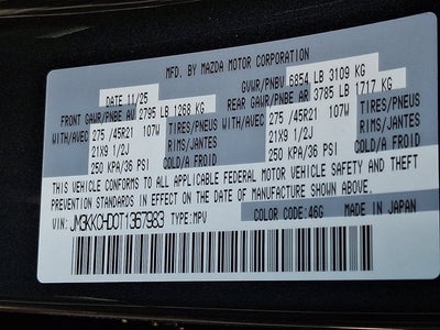 2026 Mazda Mazda CX-90 3.3 Turbo Premium Sport AWD