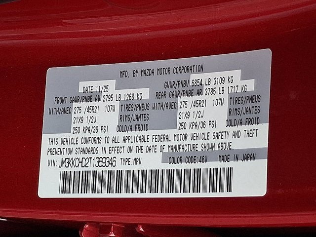 2026 Mazda Mazda CX-90 3.3 Turbo Premium Sport AWD