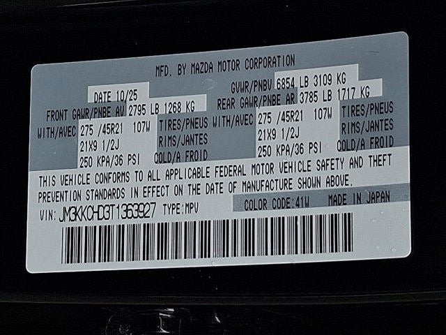 2026 Mazda Mazda CX-90 3.3 Turbo Premium Sport AWD