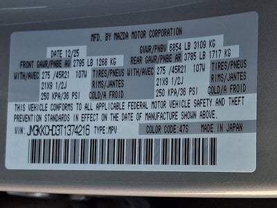 2026 Mazda Mazda CX-90 3.3 Turbo Premium Sport AWD