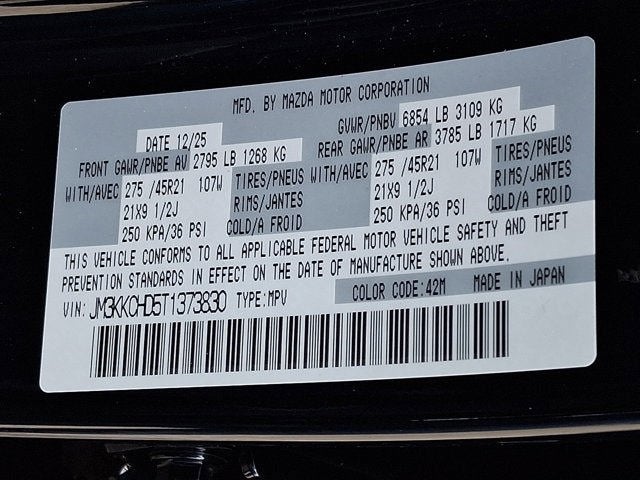 2026 Mazda Mazda CX-90 3.3 Turbo Premium Sport AWD