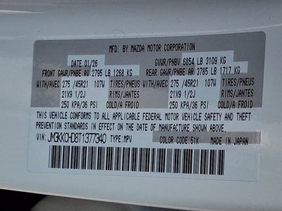 2026 Mazda Mazda CX-90 3.3 Turbo Premium Sport AWD