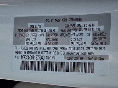 2026 Mazda Mazda CX-90 3.3 Turbo Premium Sport AWD