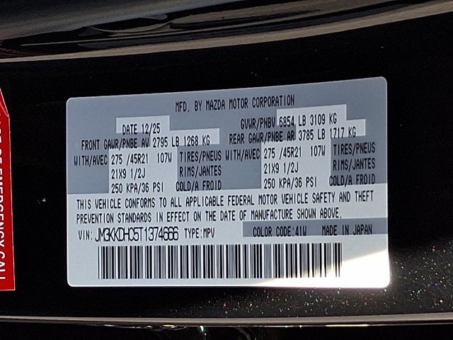 2026 Mazda Mazda CX-90 S Premium Sport