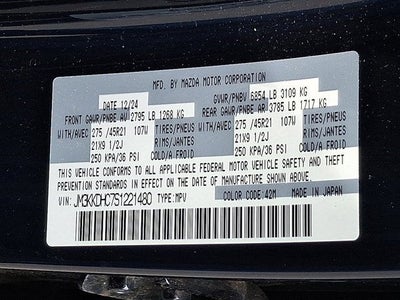 2025 Mazda Mazda CX-90 S Premium Package