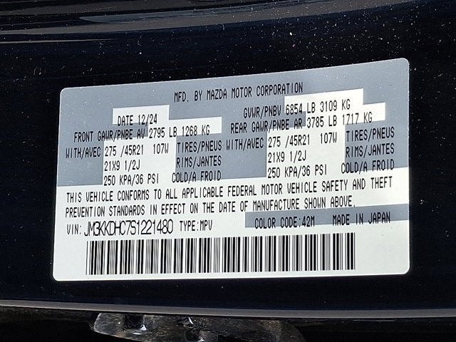 2025 Mazda Mazda CX-90 S Premium Package