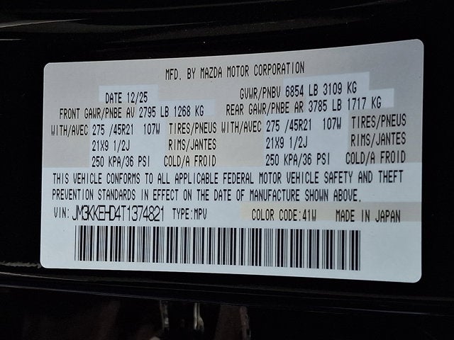 2026 Mazda Mazda CX-90 3.3 Turbo Premium Plus AWD