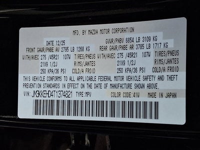 2026 Mazda Mazda CX-90 3.3 Turbo Premium Plus AWD