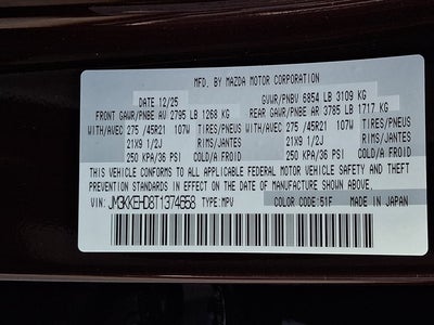 2026 Mazda Mazda CX-90 3.3 Turbo Premium Plus AWD