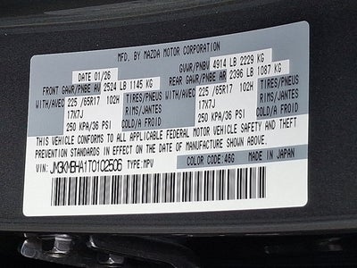 2026 Mazda Mazda CX-5 2.5 S Select AWD