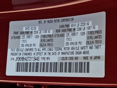 2026 Mazda Mazda CX-5 2.5 S Select AWD