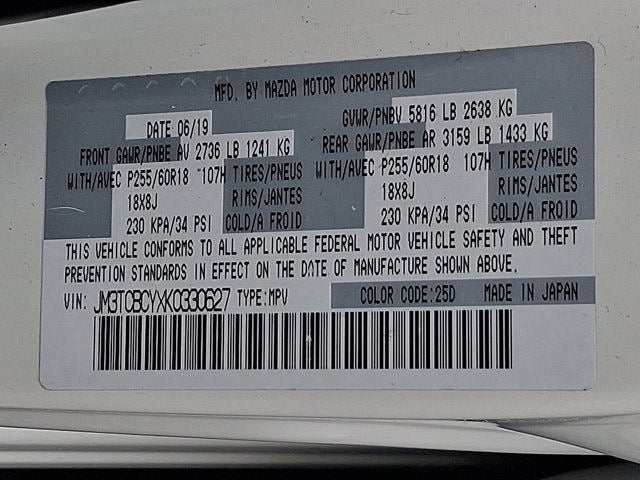 2019 Mazda Mazda CX-9 Touring