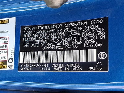 2020 Toyota C-HR Base