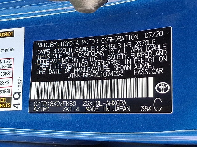 2020 Toyota C-HR Base