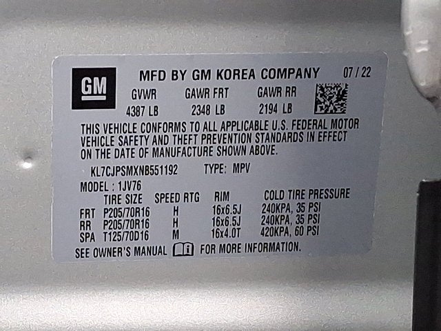 2022 Chevrolet Trax LT