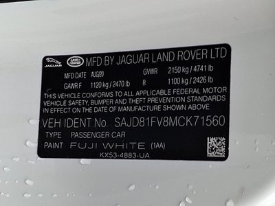 2021 Jaguar F-TYPE R-Dynamic