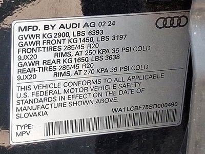 2025 Audi Q7 Premium Plus