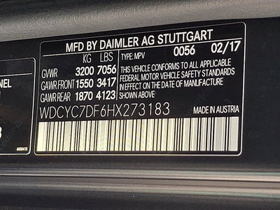 2017 Mercedes-Benz G-Class AMG® G 63