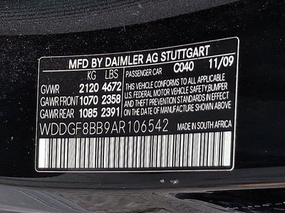 2010 Mercedes-Benz C-Class C 300