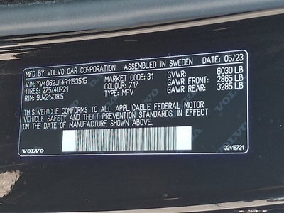 2024 Volvo XC90 Ultimate Bright Theme
