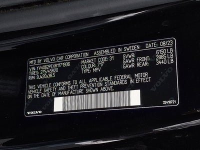 2024 Volvo XC90 Plus Bright Theme