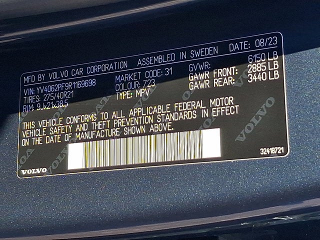 2024 Volvo XC90 Ultimate Bright Theme