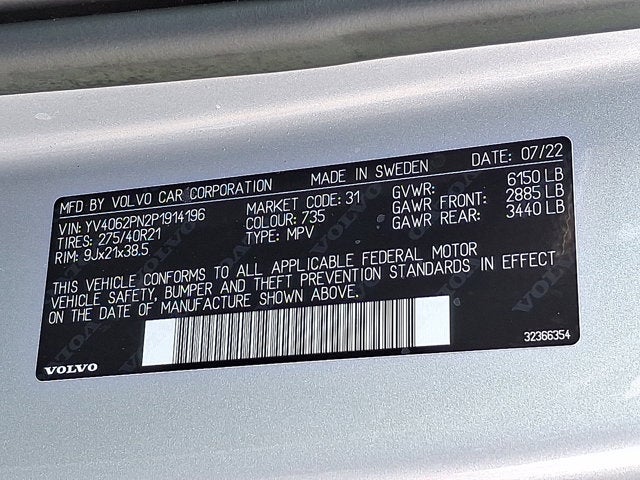 2023 Volvo XC90 Plus