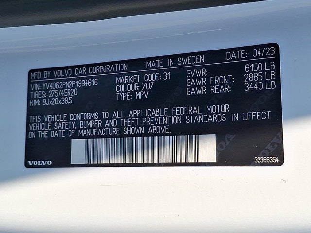 2023 Volvo XC90 Plus