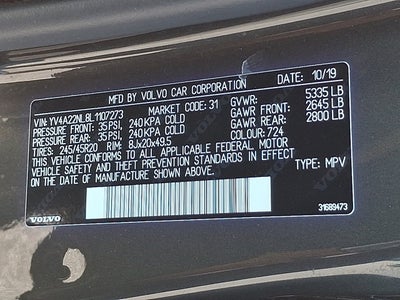 2020 Volvo V90 Cross Country T6 AWD