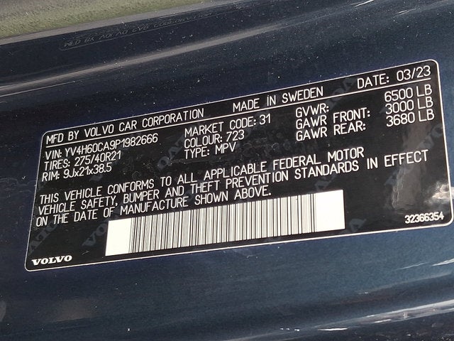 2023 Volvo XC90 Recharge Plug-In Hybrid Ultimate Bright Theme
