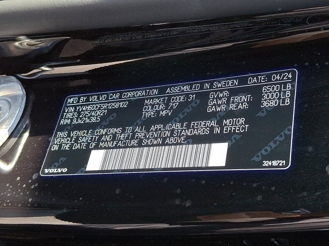 2024 Volvo XC90 Recharge Plug-In Hybrid Ultimate Bright Theme
