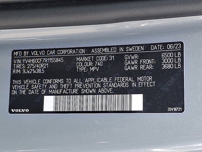 2024 Volvo XC90 Recharge Plug-In Hybrid Ultimate Bright Theme