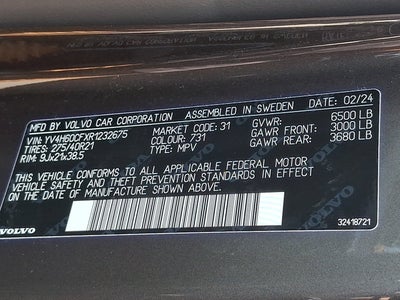 2024 Volvo XC90 Recharge Plug-In Hybrid Ultimate Bright Theme
