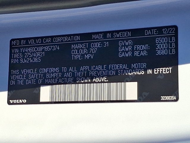 2023 Volvo XC90 Recharge Plug-In Hybrid Ultimate Dark Theme