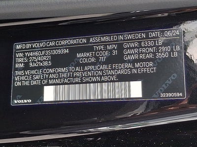 2025 Volvo XC90 Plug-In Hybrid Ultra