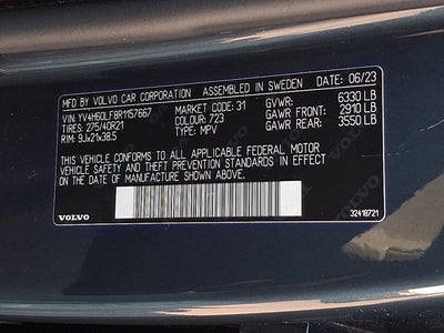 2024 Volvo XC90 Recharge Plug-In Hybrid Ultimate