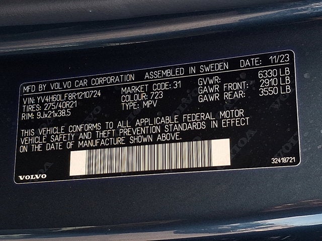 2024 Volvo XC90 Recharge Plug-In Hybrid Ultimate