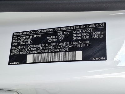 2025 Volvo XC90 Plug-In Hybrid Ultra