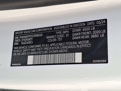 2025 Volvo XC90 Plug-In Hybrid Ultra