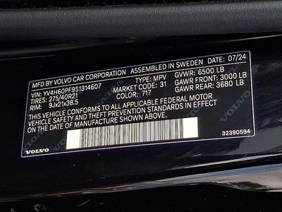 2025 Volvo XC90 Plug-In Hybrid Ultra