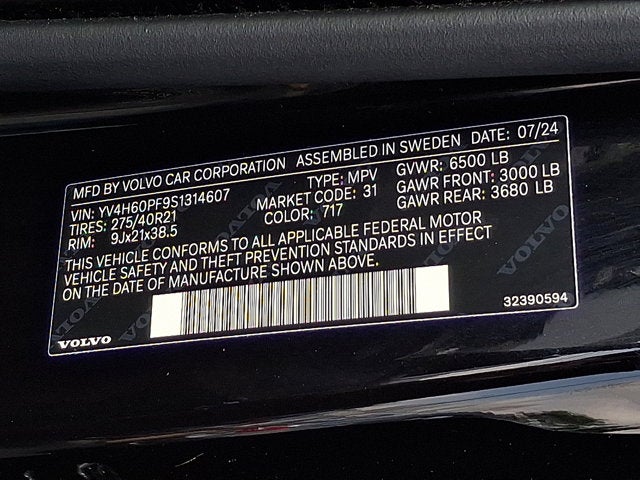 2025 Volvo XC90 Plug-In Hybrid Ultra