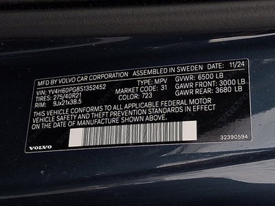 2025 Volvo XC90 Plug-In Hybrid Ultra