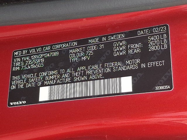 2023 Volvo XC60 Core