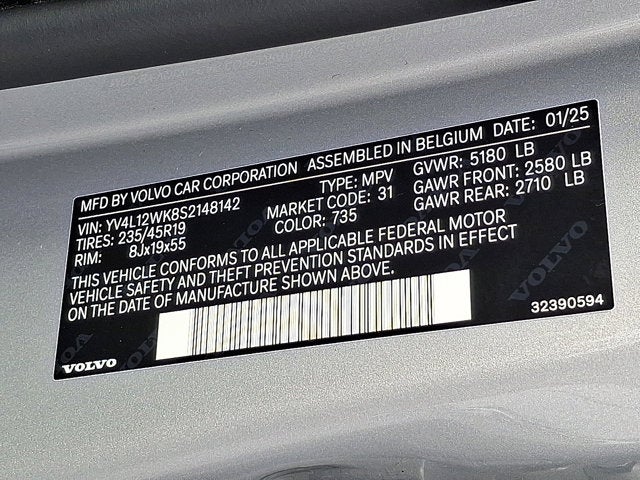 2025 Volvo V60 Cross Country Plus