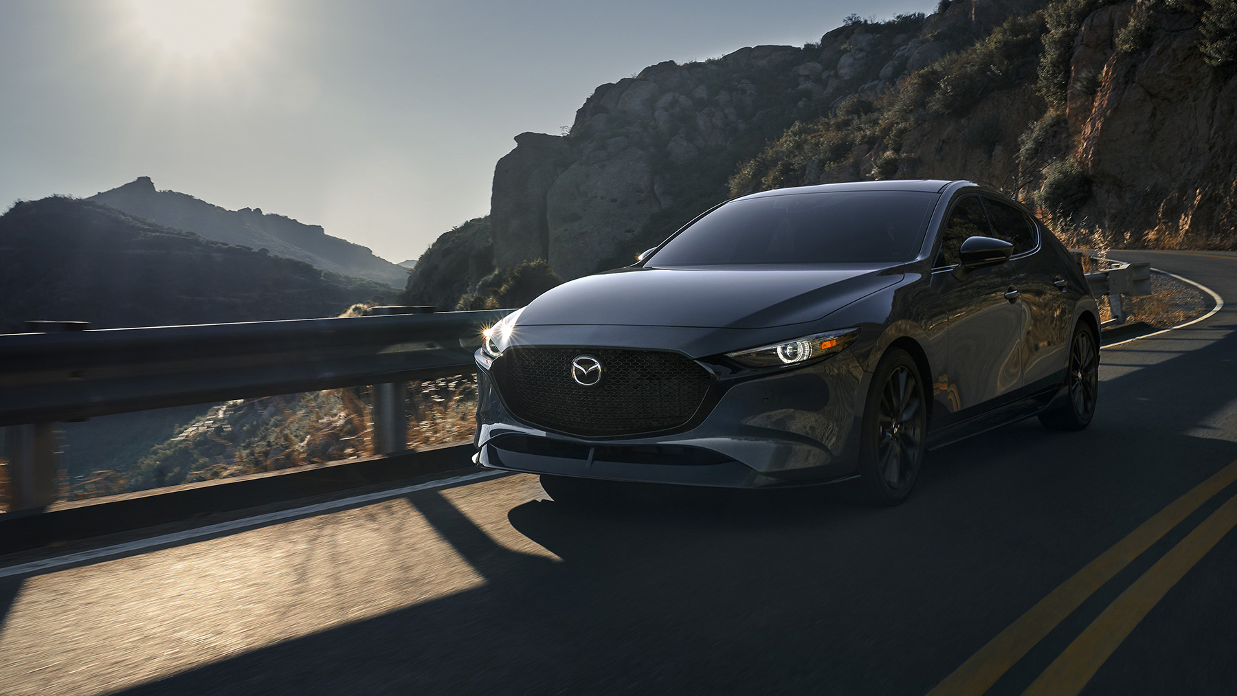 The 2023 Mazda3 hatchback.